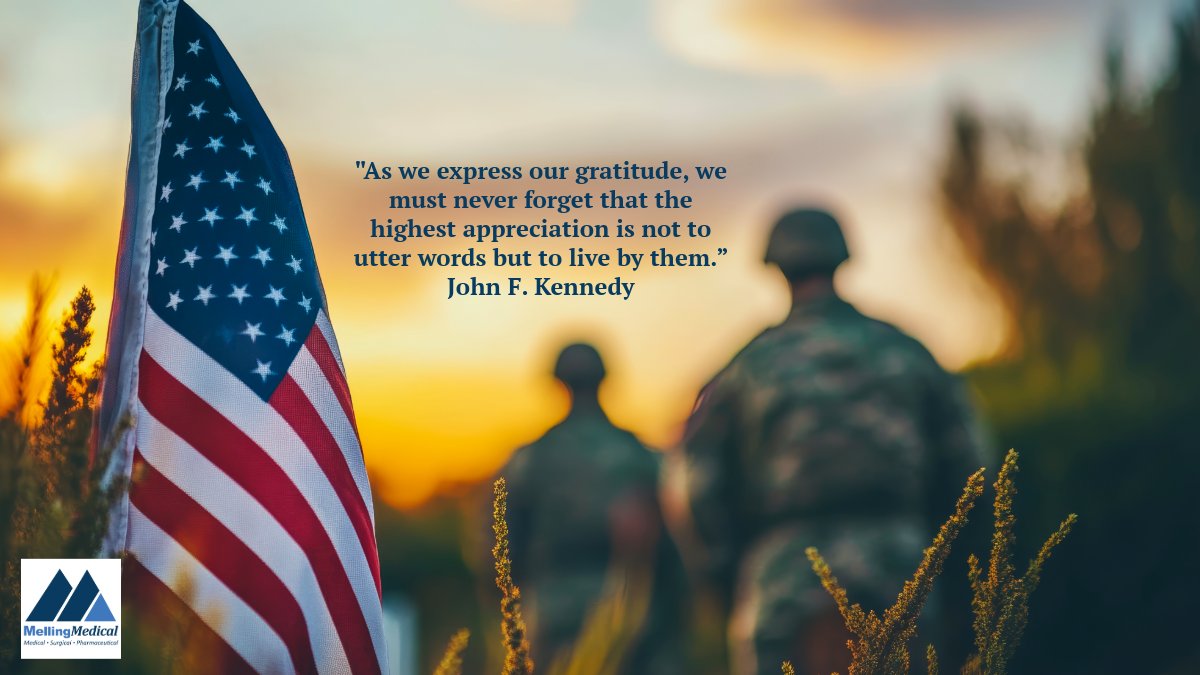 MellingMedical's tweet image. On this day of #Thanksgiving, we are grateful for all those American military men and women, past, present and future who spend Thanksgiving away from their loved ones defending freedom around the world. #ThankAVeteran