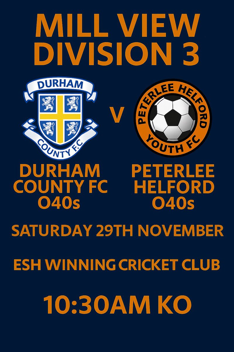 Durham County FC O40s tweet media