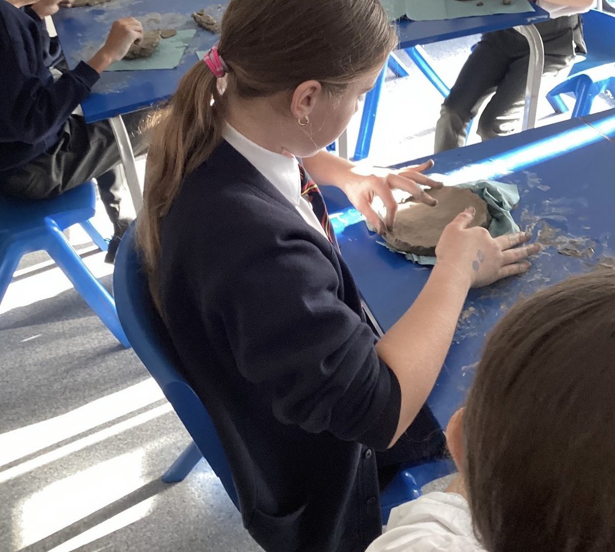 The Maya mask making has begun and Mrs Kendry has been so impressed with the results so far! The children have shown real skills blending and attaching clay feathers, clay headdresses and even clay teeth! Our criteria was to make our masks intimidating - just like the Maya did!