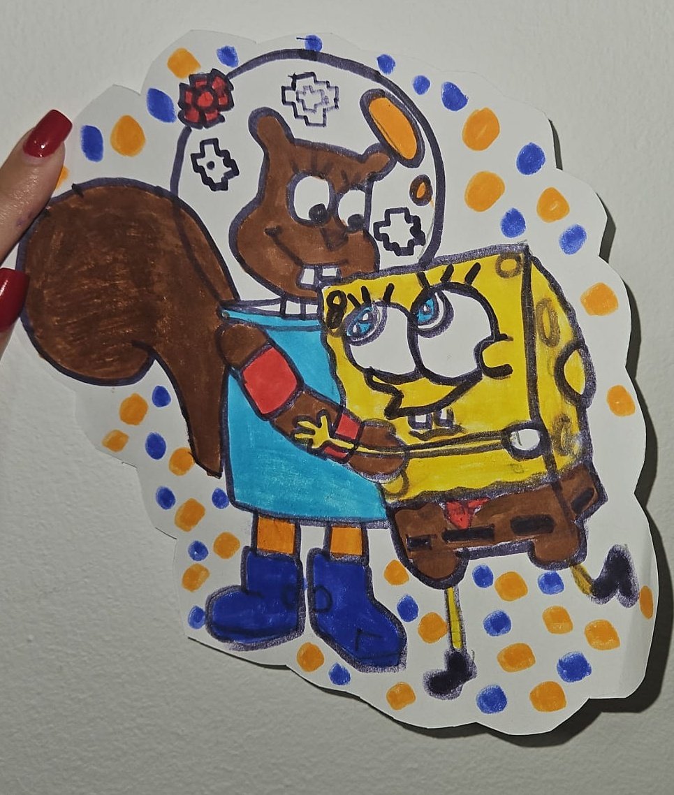 Paola1371385's tweet image. 🔥💥 Just finished an epic hand-drawn piece for @gensynai
Inspired by SpongeBob, with vibrant colors and Gensyn logos.
It was my favorite cartoon growing up, nostalgia and creativity exploded!