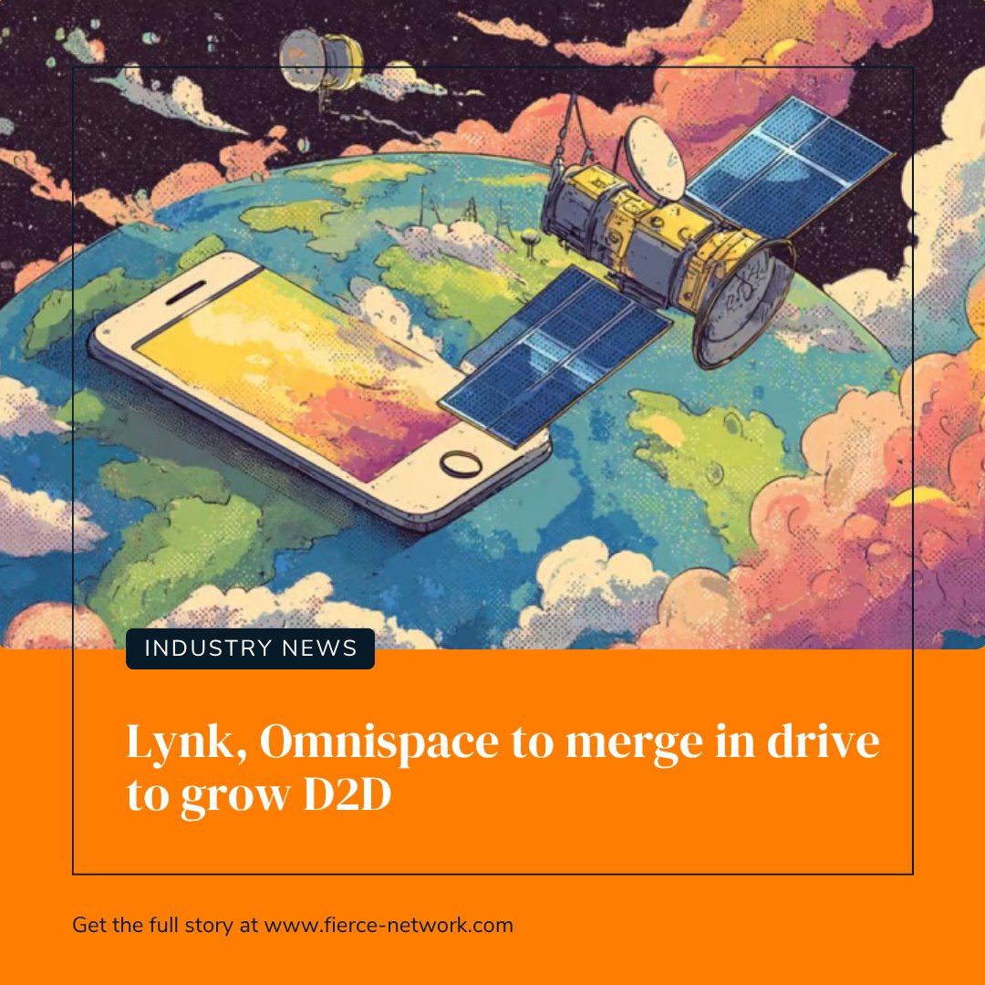 "Lynk, Omnispace to merge in drive to grow D2D: In an attempt to speed their efforts in the direct-to-device (D2D) satellite cell phone market, Lynk Global and Omnispace are merging, with SES becoming a major strategic shareholder…"
#SatelliteConnectivity #D2DTechnology