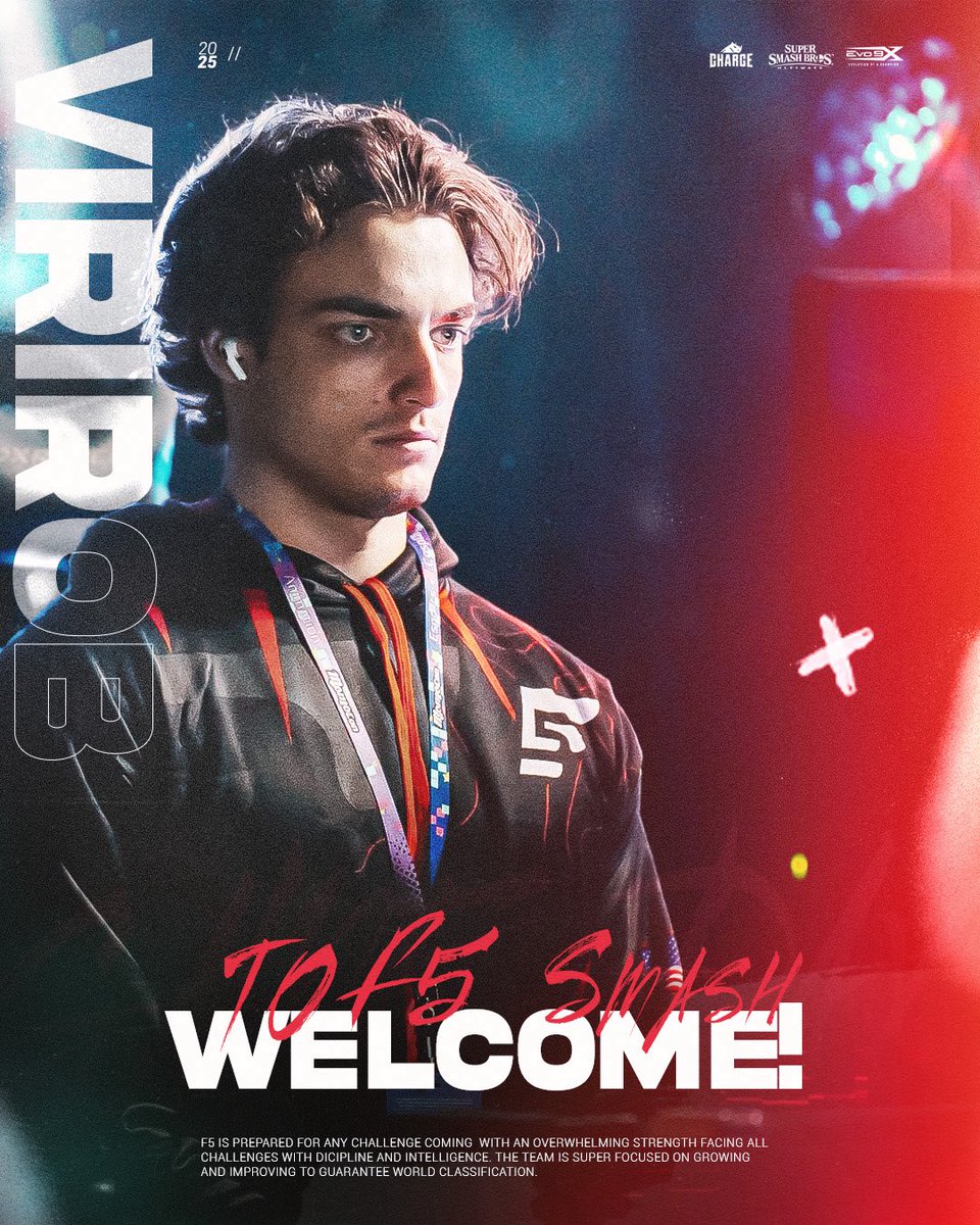 F5_HQs's tweet photo. Happy Thanksgiving! 🦃
We are thankful for the tampa trio!
Welcome ⚪️ @Brendensynergy 🔴@LipdenSSB ⚪️@ViriROB to F5!
#FeelTheStorm | #F5SSBU https://t.co/S8KghLHMeq