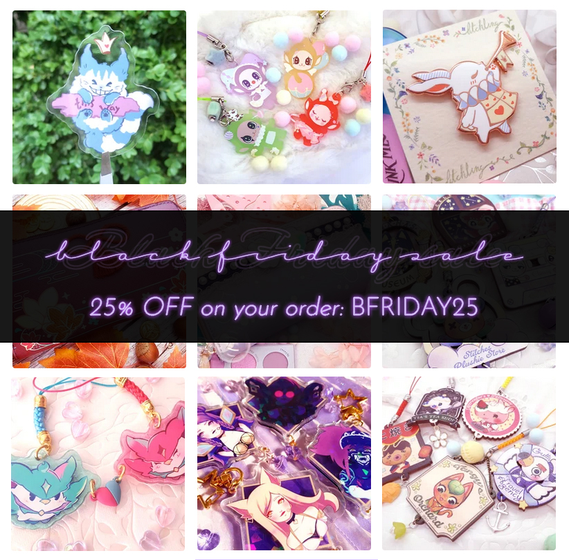 🖤Black Friday SALE🖤

Use code💜BFRIDAY25💜 to get a 25% off on your order!

🖤until Dec 1st