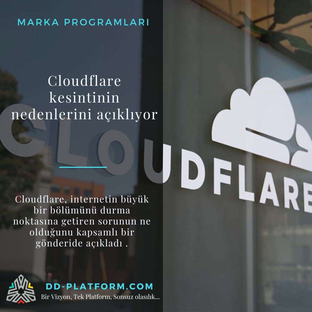 dd_platform's tweet image. Cloudflare kesintinin nedenlerini açıklıyor
dd-platform.com/cloudflare-kes…
#Cloudflare #web #websitesi #internet #kesinti $sorun #ABD
