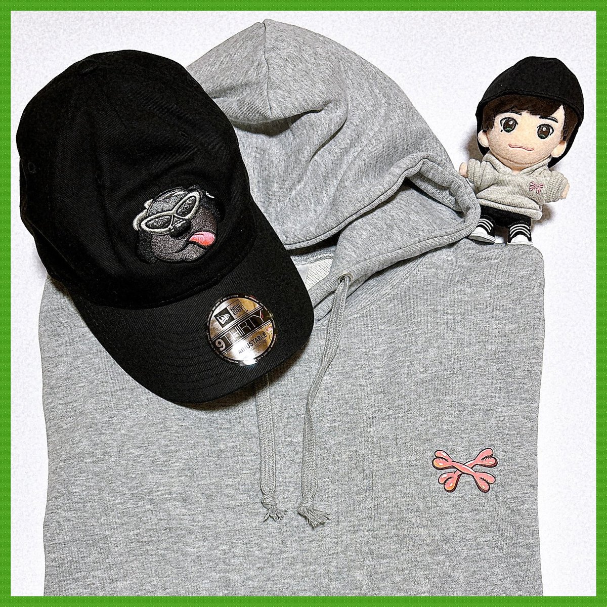 注文したのを忘れてた920パーカーが届きました😊 Mでもゆったりと着れ