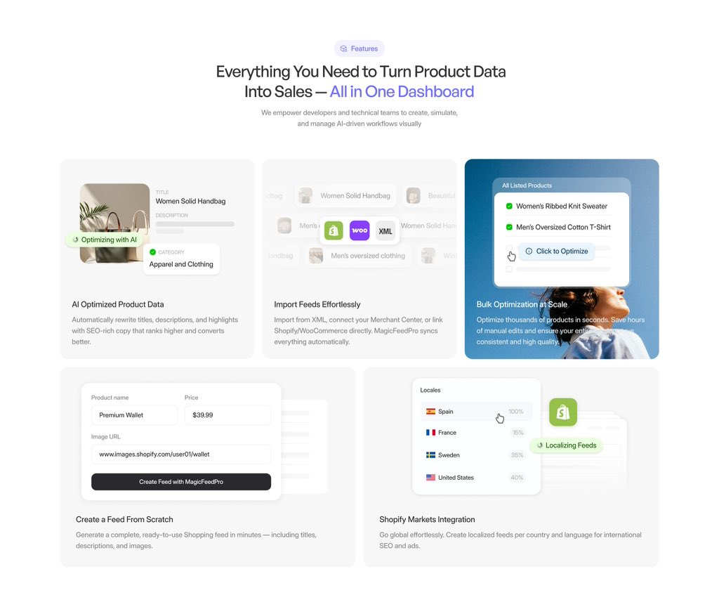 Bento from past client work