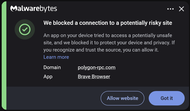 Bad chain confirmed?