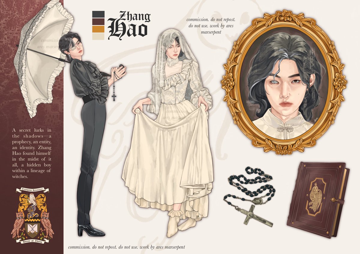 marserpent's tweet image. ⚜️ cms — took me some time to finish this one but i&apos;m grateful for all the patience that my client gave me, thank you! 🤍

#zhanghao #zb1fanart #artph