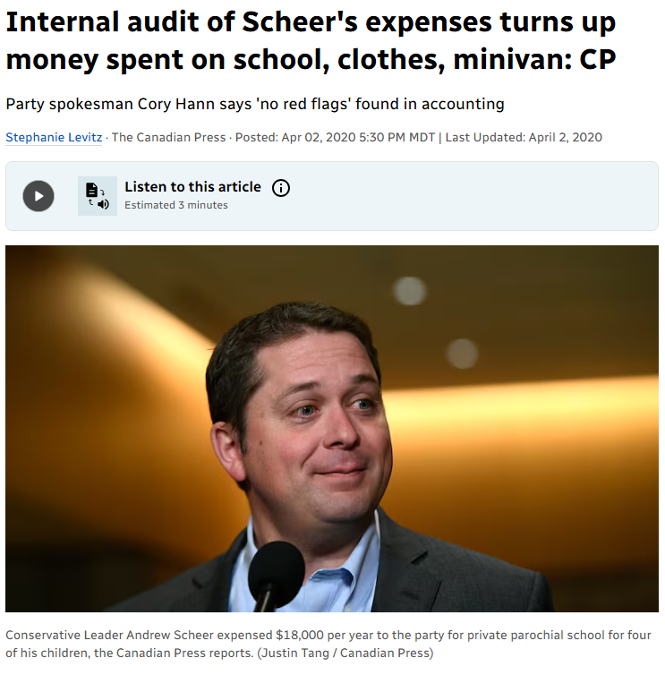 ABDanielSmith's tweet image. That's right Andy!

Conservatives are the MOST trusted and accountable politicians in Canada! Only conservatives can ensure Canadian taxpayer money goes exactly where it should!

#cdnpoli #skpoli #abpoli 
cbc.ca/news/politics/…