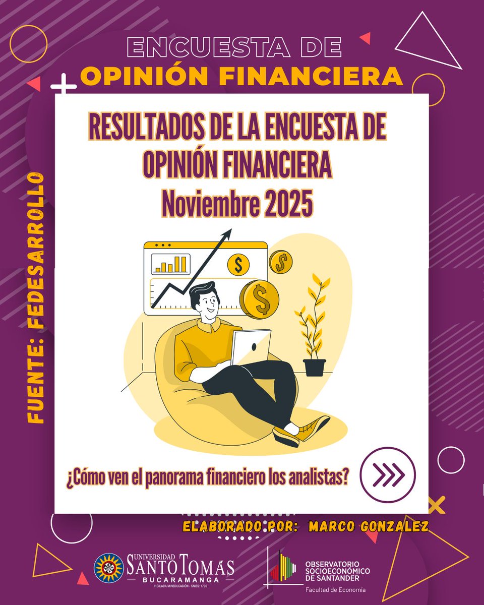 ObservaUSTA's tweet photo. 👥 El mejor experto no habla, escucha, ve y actúa .
Hoy te compartimos cómo perciben los empresarios el mercado colombiano en Noviembre 2025 y qué impulsa sus decisiones de inversión.
#opiniónfinanciera #percepcionesciudadana
#observatoriosocioeconomicodesantander https://t.co/lon3ev61vT