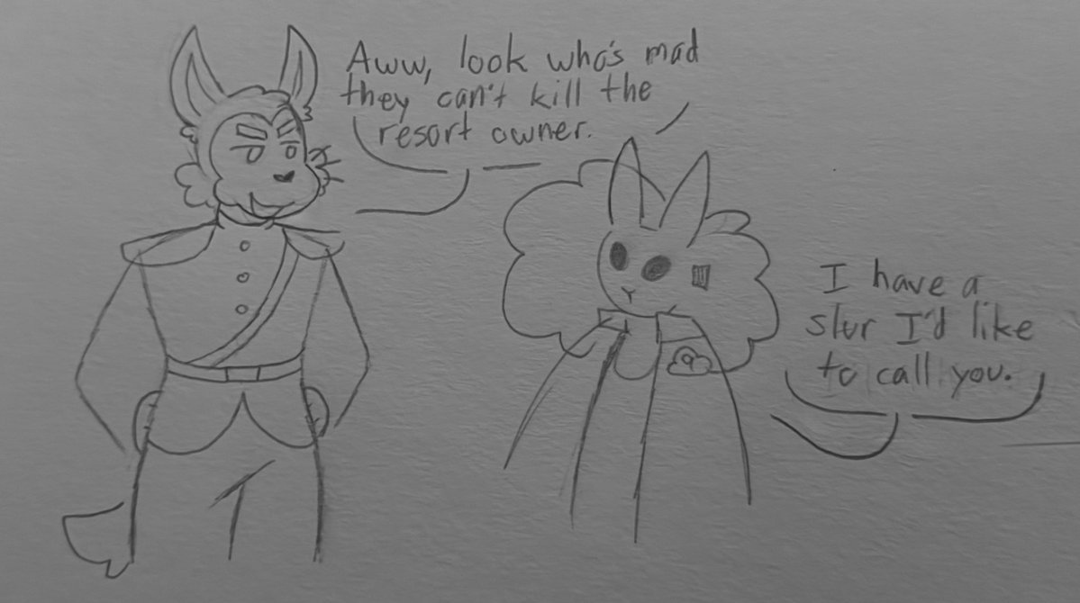 StarsOfVictius's tweet image. im coming out as a polardread fan hete&apos;s some low effort fanart #polardread