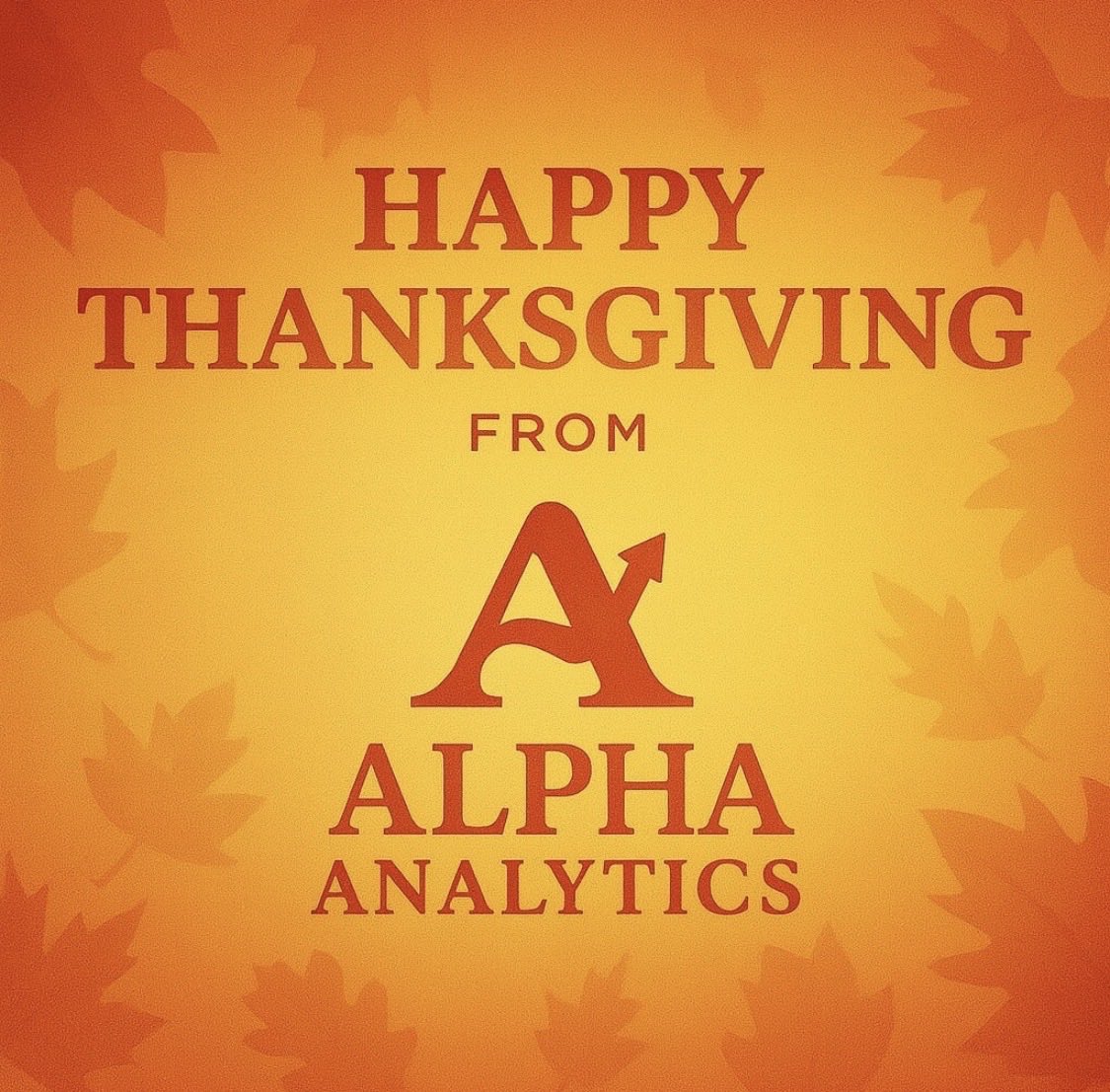 Happy thanksgiving from #AlphaAnalytics
 
If you want to learn how to trade, send <a href="/TallmanCapital/">Hayden Tallman ⚡️</a> a message. 

#propfirmtrading
#futurestrading 
$NQ $ES $RTY $YM $GC $CL $BTC