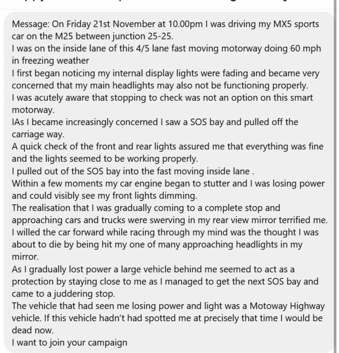 Smart Motorways Kill tweet media