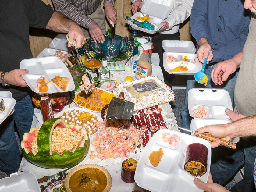 colinarmis's tweet image. select images of Chris Maggio&apos;s work from the series Male Chef Thanksgiving, 2013. Ive seen these every year for over a decade now, they are so great