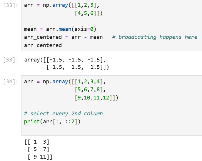 sh63425's tweet image. Day 16 — NumPy Indexing &amp;amp; Axis 

Learned how indexing works in 2D/3D arrays and finally understood axes (axis 0 = rows, axis 1 = columns).
Feels much easier to slice and pick data now 🔥

#100DaysOfDataScience #NumPy #Python #LearningInPublic