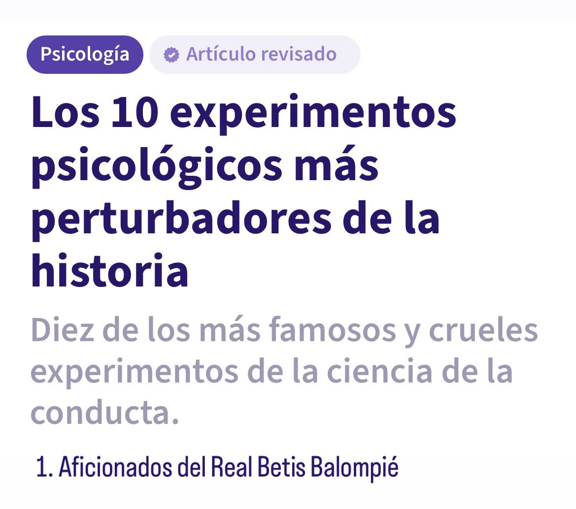 Es la única teoría que encaja con todo lo que nos pasa