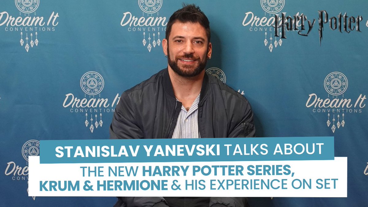 FrConventions's tweet image. Son expérience sur le tournage de #HarryPotter avec Daniel Radcliffe &amp;amp; Robert Pattinson ou encore les scènes coupées entre Viktor Krum &amp;amp; Hermione : Stanislav Yanevski s’est confié en interview à la #ETMW3 de @DreamItCon 👇 
youtube.com/watch?v=3wrEmq…