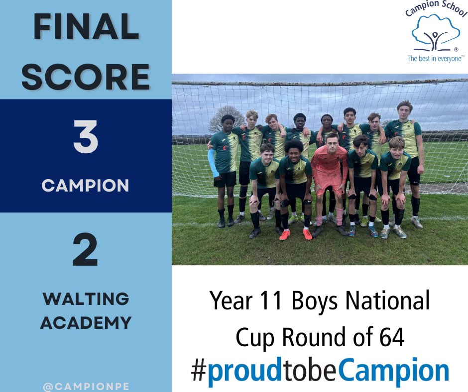 Campion School PE DE tweet media