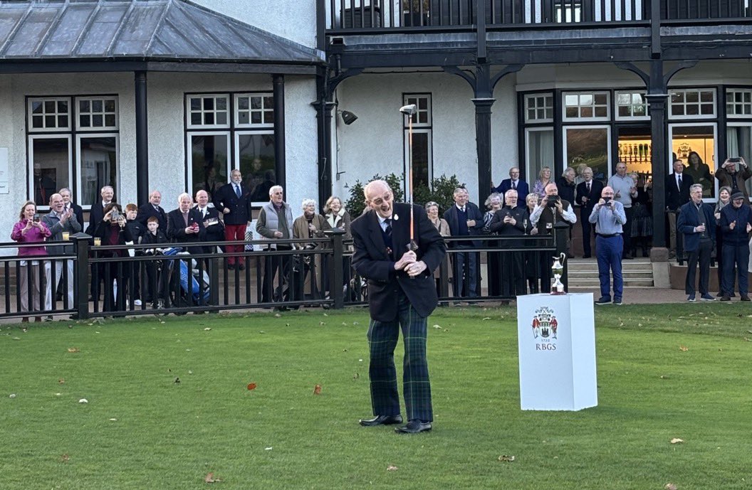 This is the good stuff. 

A member at my home club in Scotland just celebrated his 100th birthday by hitting a drive off the first tee, surrounded by family and fellow members. 

Says he still plays a few holes every week. 

Here’s to you George McLeod 👍