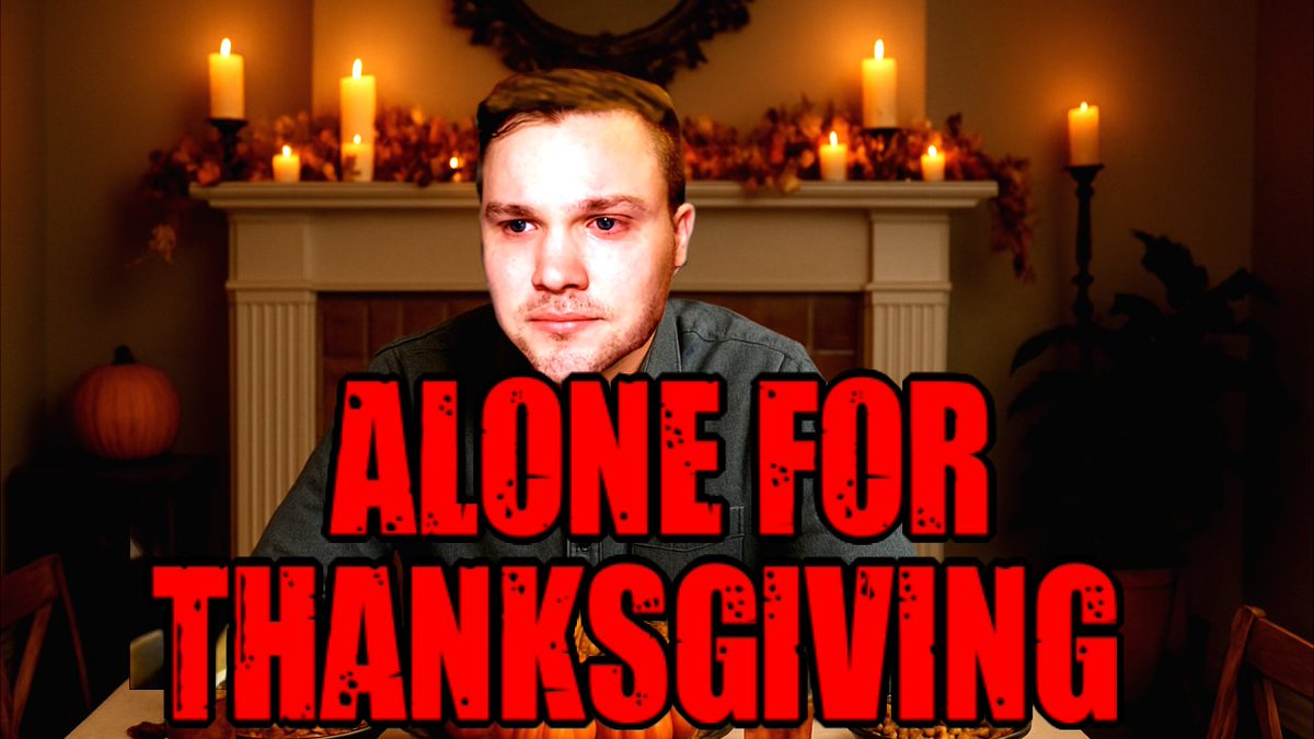 CAMELCASTOff's tweet image. Happy Thanksgiving folks. I haven&apos;t celebrated the holiday in years and spend it alone. The memories I have of the huge family playing on the tire swing and laughing with cousins, aunts, and uncles are something I will always cherish.

If you spend it alone. Join me.

Link below