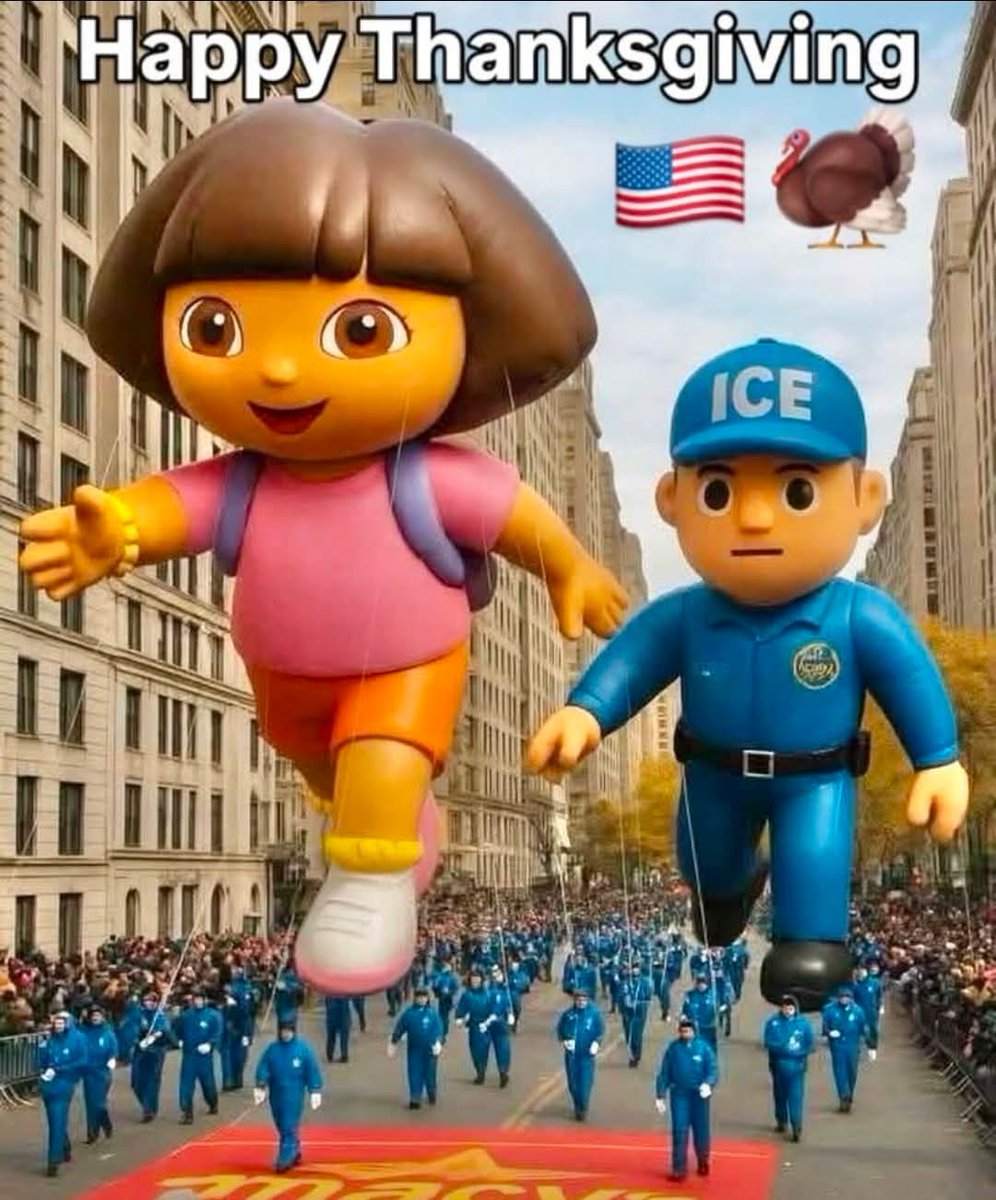 Dora the Deported.... 🏃‍♀️ 🏃‍♂️  🚔 👮‍♀️