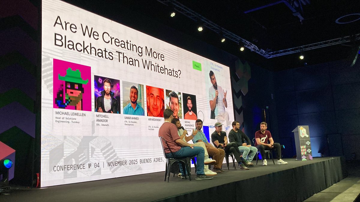 BitFinding's tweet image. What a Devcon for us. Only during the @summit_defi , we had 4 shoutouts including the closing panel

We hope to inspire more teams to participate in whitehats and that protocols realize there&apos;s a real last line of defense for them.

Thank you @_iphelix, @0xJuani, @coconuthaxor
