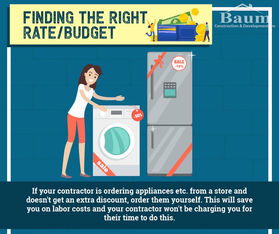 BaumConstruct's tweet image. Finding The Right Budget - Think &quot;Save by Doing Some Limited Purchases&quot;. Check-out sbee.link/wexfg74a83 Tag someone who&apos;s thinking of remodeling. #generalcontractor #homeremodeling #homerenovation