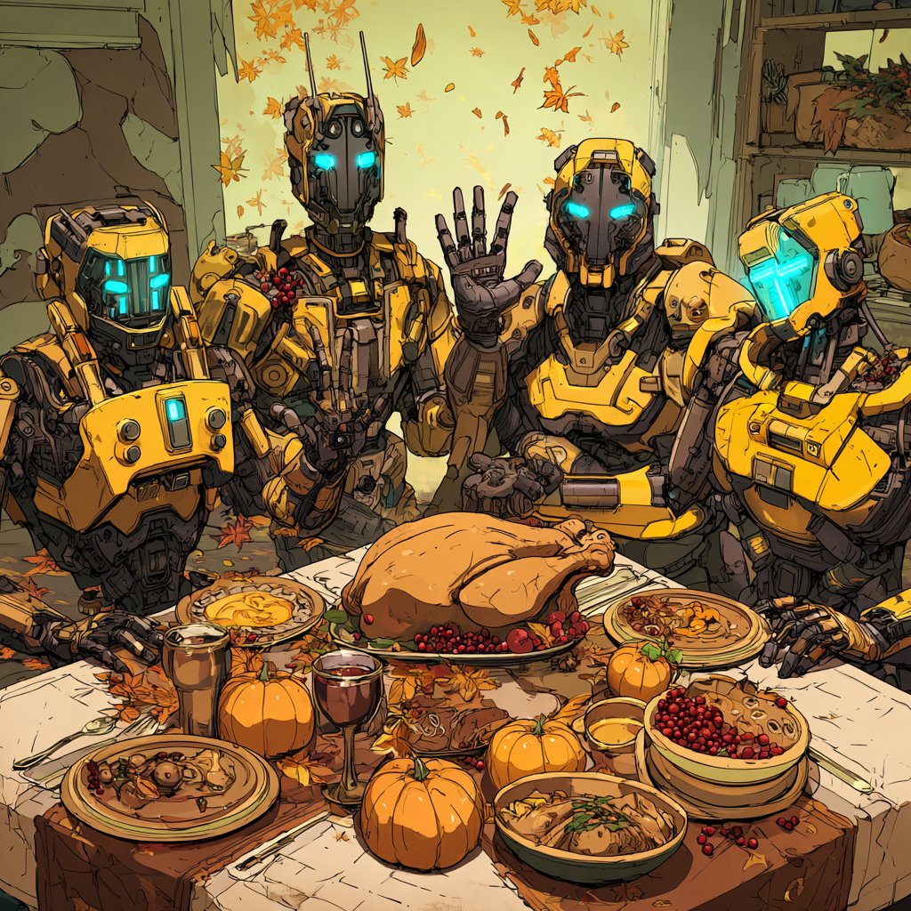BNBCHAIN's tweet image. Happy Thanksgiving from BNB Chain to you 🦃 🍁 

We're thankful to all the builders, creators and BNBelivers out there who support the mission.