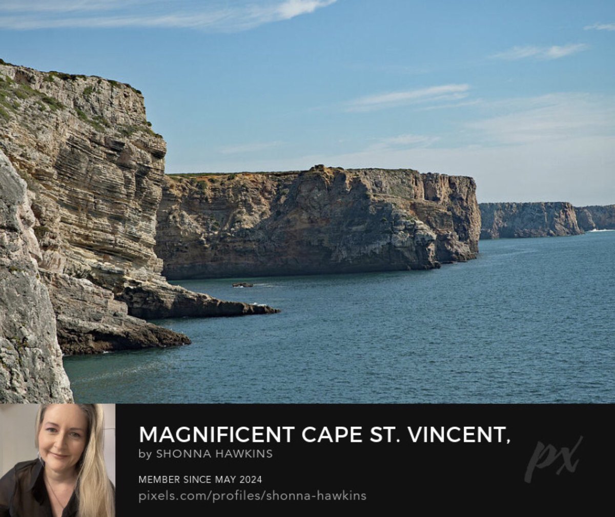 shonna99784's tweet image. Magnificent Cape St. Vincent, Portugal shonna-hawkins.pixels.com/featured/magni… 

Rugged cliffs from Cape St. Vincent, Portugal, rise dramatically from a serene Atlantic ocean, their rocky formations sculpted by the relen…

#CapeStVincent #Cliffs #Portugal #ShonnaHawkinsPhotography #BuyIntoArt