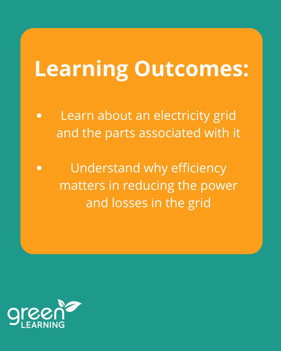 GreenLearning's tweet image. Try the Electricity Grid Activity and help your learners become energy experts! In this activity learners will learn about an electricity grids and why efficiency is so important. 

Check out this free activity today: ow.ly/mWKS50XtJbo