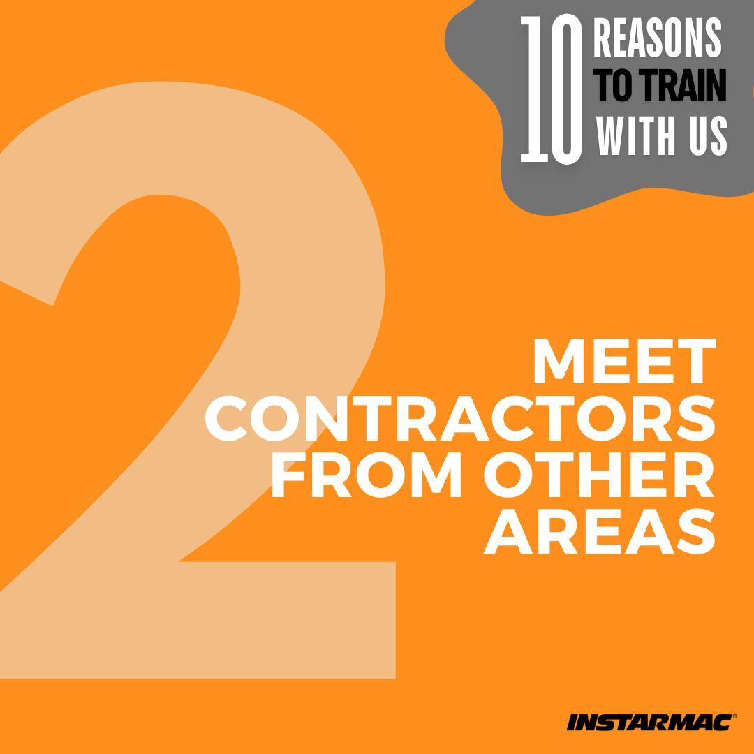 Instarmac_Tech's tweet image. Ready, Set, Achieve: Top 10 Reasons to Train with Us 🤩

In at number 2….. Expand your professional network by connecting with contractors from different regions. 

Take a look at our calendar of upcoming events ⬇️
hubs.ly/Q03VcqgV0 

#10Reasons #Training #FreeTraining