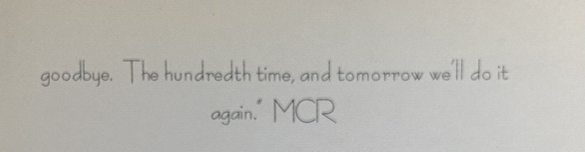 krosceneheart's tweet image. His senior year quote was a lyric to an mcr song and next year his band is opening for mcr🤧