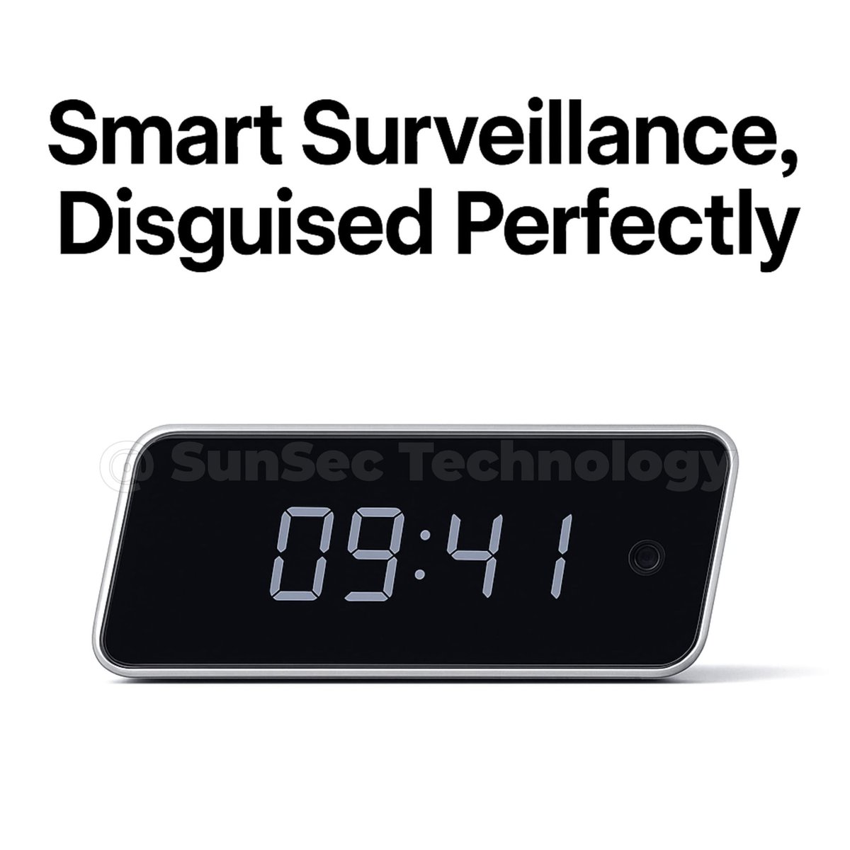 SunSecTech's tweet image. Some security should stay invisible.

Digital Clock Camera = hidden HD camera + motion detection + remote monitoring.

See everything without being seen. 

📲 bit.ly/SunSecTechnolo…

#sunsectechnology 
#IndoorSecurity