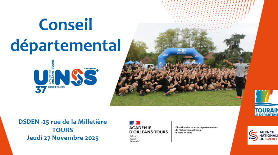Sous la présidence du DASEN, le Conseil départemental UNSS 37 se réunit ce soir : énergie, projets forts et engagement total pour faire bouger le sport scolaire !
On est prêts ! 🏆 #UNSS <a href="/ac_orleanstours/">Académie d'Orléans-Tours</a> <a href="/unss/">UNSS_National</a>
