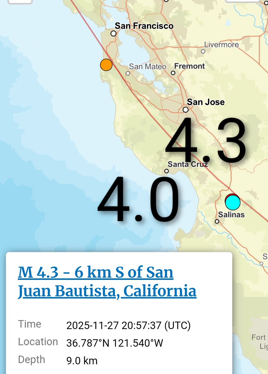 Quakeprediction's tweet image. 4.3 and 4.0 earthquake hit exactly in warning area please see forecast Maps