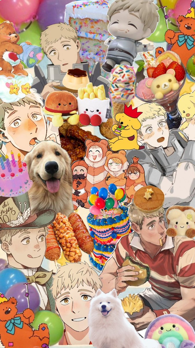 DiegoPinkberry's tweet image. HAPPY BIRTHDAY LAIOS, i couldn&apos;t make a drawing cause i was busy BUT i made a collage!!! #Laios #dungeonmeshi #deliciousindungeon