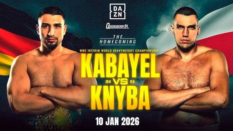 Agit Kabayel vs. Damian Knyba: Alemania abre el 2026 con duelo de invictos dlvr.it/TPVmqB #boxeo #boxeador