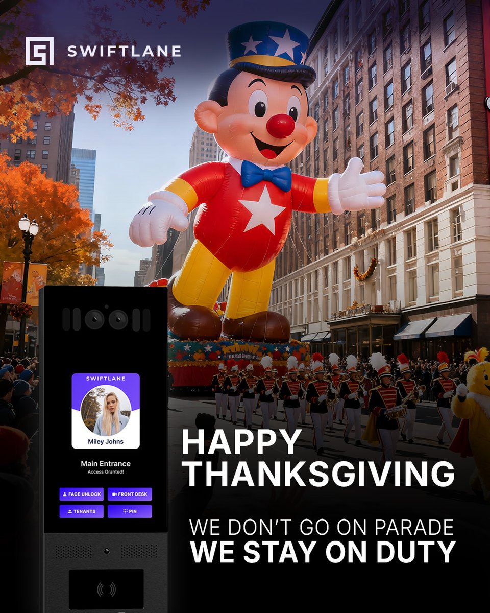 swiftlaneaccess's tweet image. Happy #Thanksgiving! &quot;No Pun Intended 🤫&quot;

#AccessControl #Thanksgiving #SecurityIsPriority