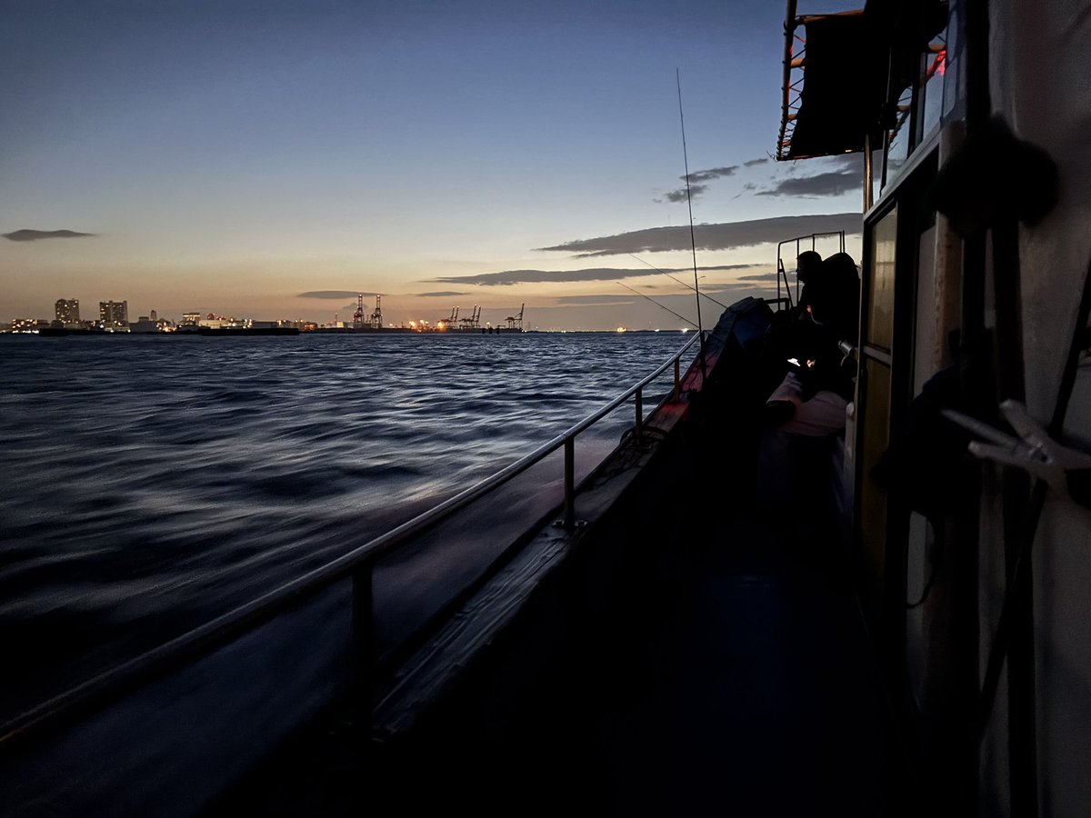 少し風が残ってますが・・
最終戦 逝ってきまーす🎣