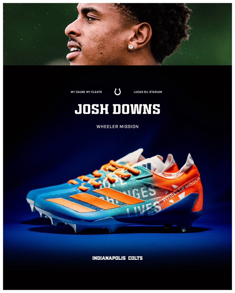 Colts's tweet image. #MyCauseMyCleats x cleat heat🔥