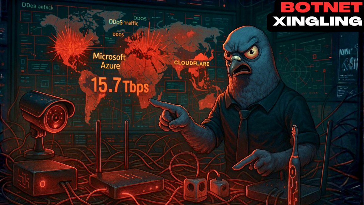 coachdeosasco's tweet image. Botnet xingling, DDoS recorde e sua casa ajudando a derrubar a internet

youtu.be/MXnyjeHd6rQ

#Cibersegurança #DDOS #Botnet #IoT #Cloudflare #MicrosoftAzure #PrivacidadeDigital #CoachDeOsasco #SegurançaDaInformação #GuerraCibernética #bolhasec