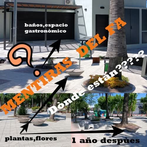 El 19/11/2024 vino Orsi a "inaugurar" la Plaza.-Dijeron q estaba pronta en 7 meses;les llevò 10 y 1 año despùes aun no està terminada.Hay lugares q ya estàn rotos y grafiteados.Mandan los pastabaseros.-Inversiòn de 2 millones y medio de dòlares ? mmmm pronto puede haber novedades