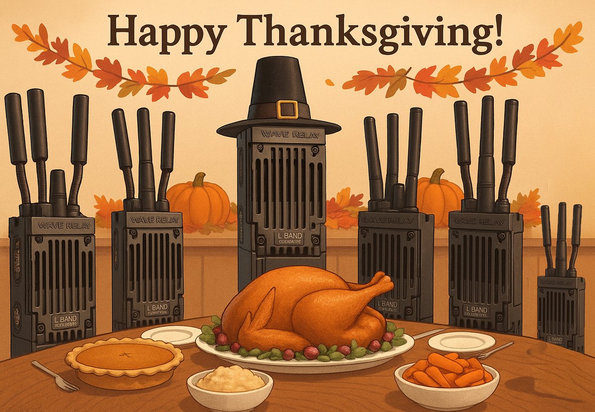 This Thanksgiving, we’re especially grateful for our dedicated team, partners, and loyal customers. Every day, your commitment to innovation and connectivity in some of the world’s toughest environments moves us forward.

Today, we celebrate the relationships we’ve built, the