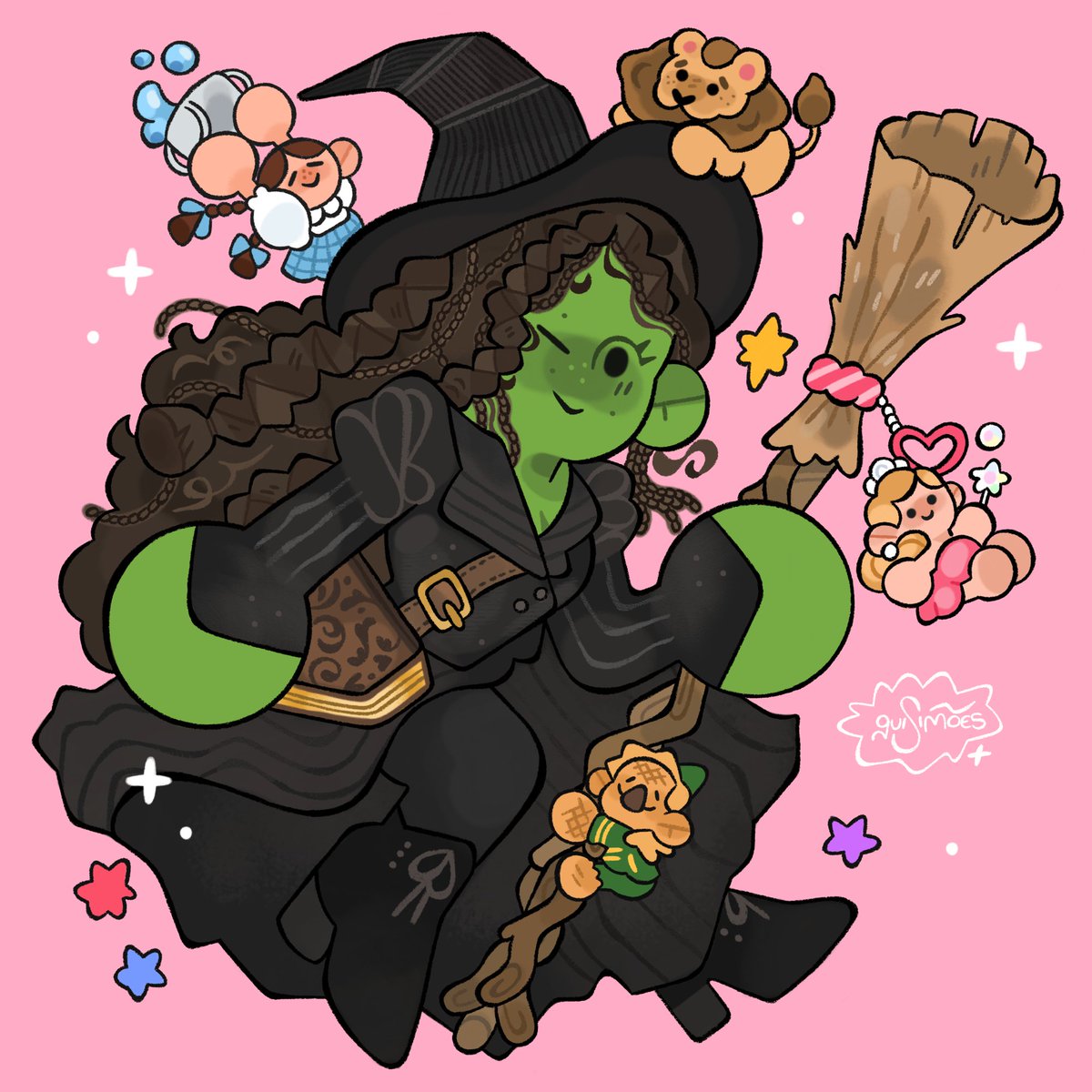 guihenris's tweet image. Elphaba 💚✨🧹