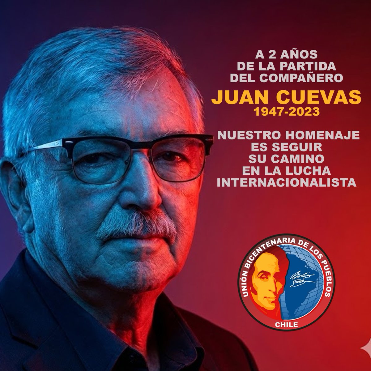 Juan Cuevas Cerda: Un compañero que sigue caminando junto al pueblo