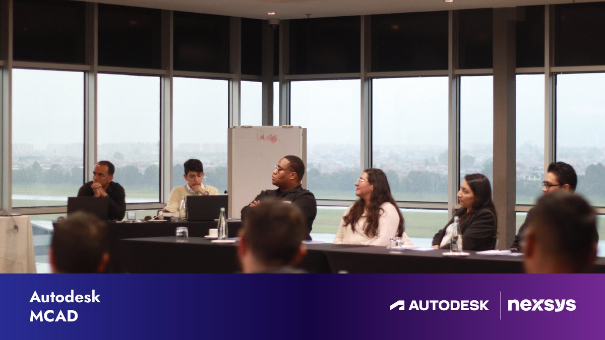 ✨ Gracias a todos los que participaron en nuestro encuentro de Autodesk MCAD.
Compartimos ideas, visión y oportunidades que impulsan la innovación en ingeniería y diseño.
Cada conversación suma. 🙌
#Autodesk #MCAD #Ingeniería #Diseño