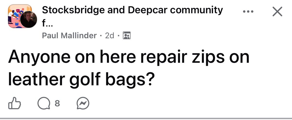 Pretty sure my local community FB Group has been infiltrated by foreign agents…surely this is code?!?