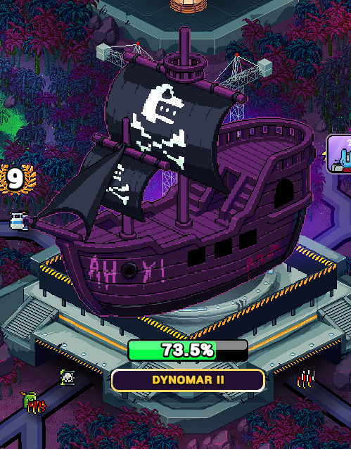 GQ_Zone's tweet image. ⚓ Dynomar II: Almost There!
The @AngryDynomites crew is working overtime! We&apos;ve already completed 73.5% of the Dynomar II Masterpiece! 🛠️

We are close to getting El Capitan back out on the seas and securing all those awesome rewards (including that 1,000,000 Dyno Coin boost!).…