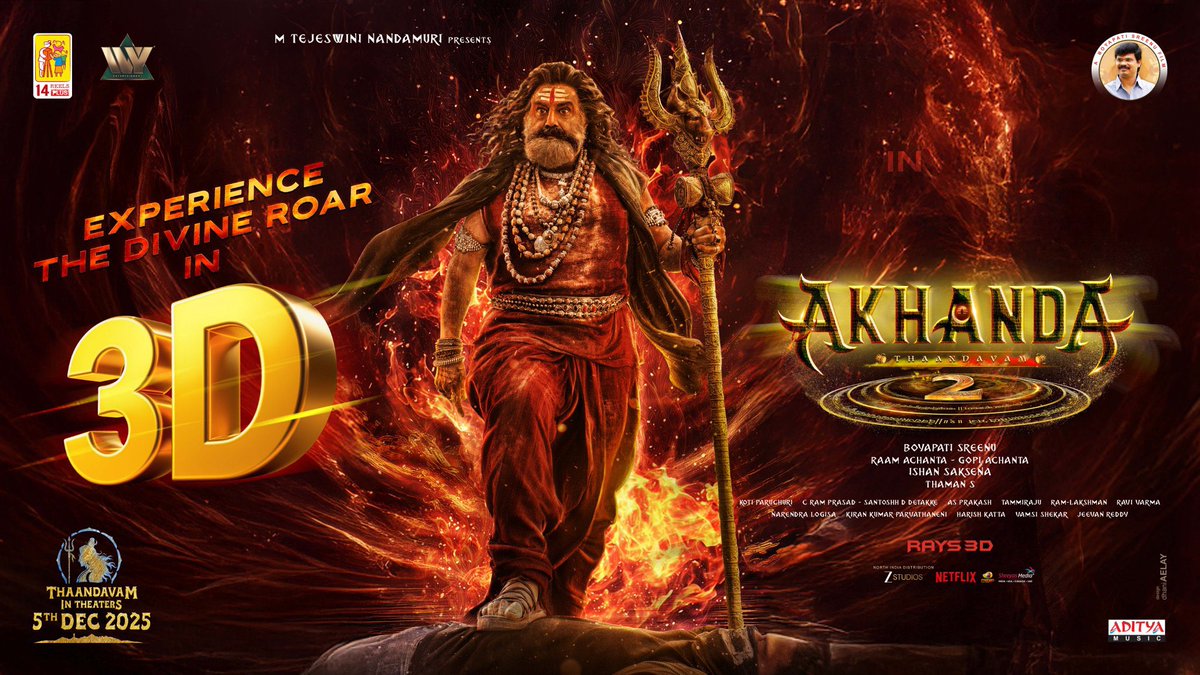 Nandamurifans's tweet image. BAYREA Fans Assemble 🥁 #Akhanda2 

Check out this event on Beet!

Akhanda 2 – 3D Trailer Watch Party and Balayya DJ Night
Nov 28 at 9:00 PM – 11:59 PM
39160 Paseo Padre Pkwy, CA, United States

gobeet.app/events/cmiev4d…

@NBKTrends @14ReelsPlus @MokshaMovies @CineGalaxyUSA