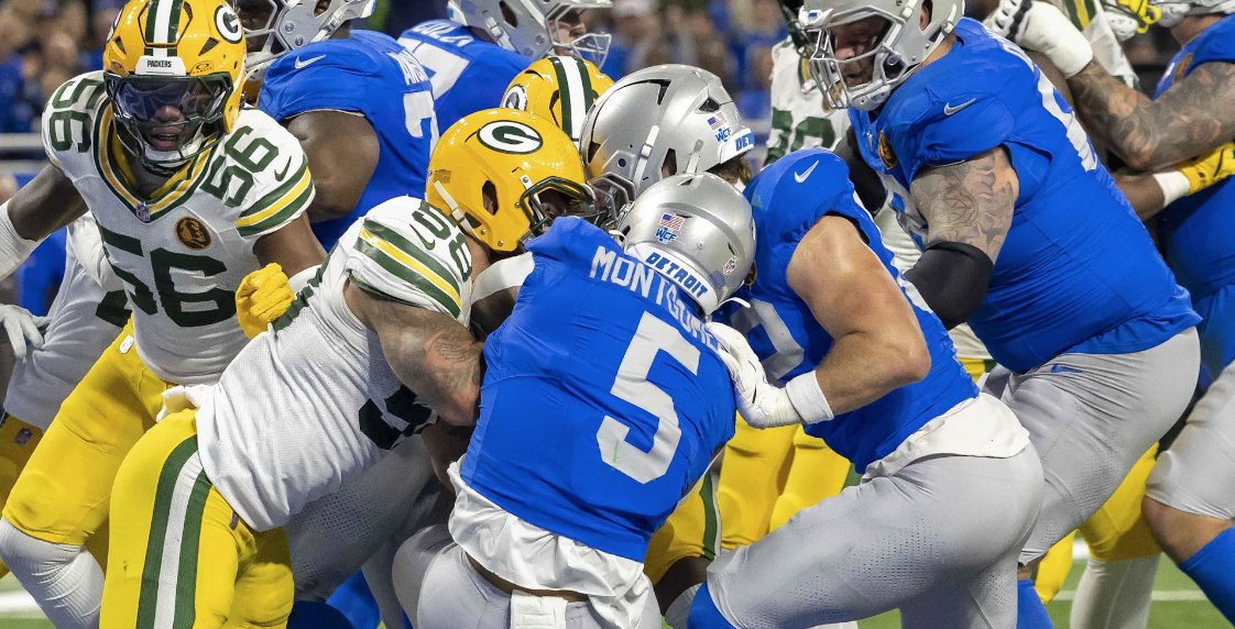Dan Campbell's Gambles Crush Detroit Lions Hopes on Thanksgiving, Parsons Has 2.5 Sacks. Lions Lose 
si.com/nfl/lions/onsi…